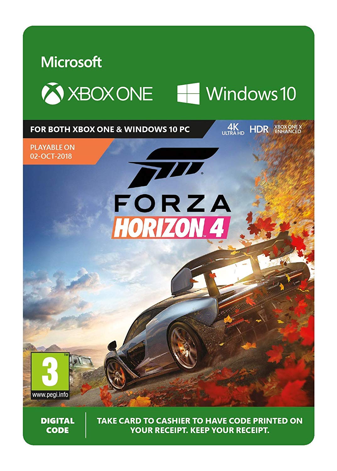 forza 4 game code